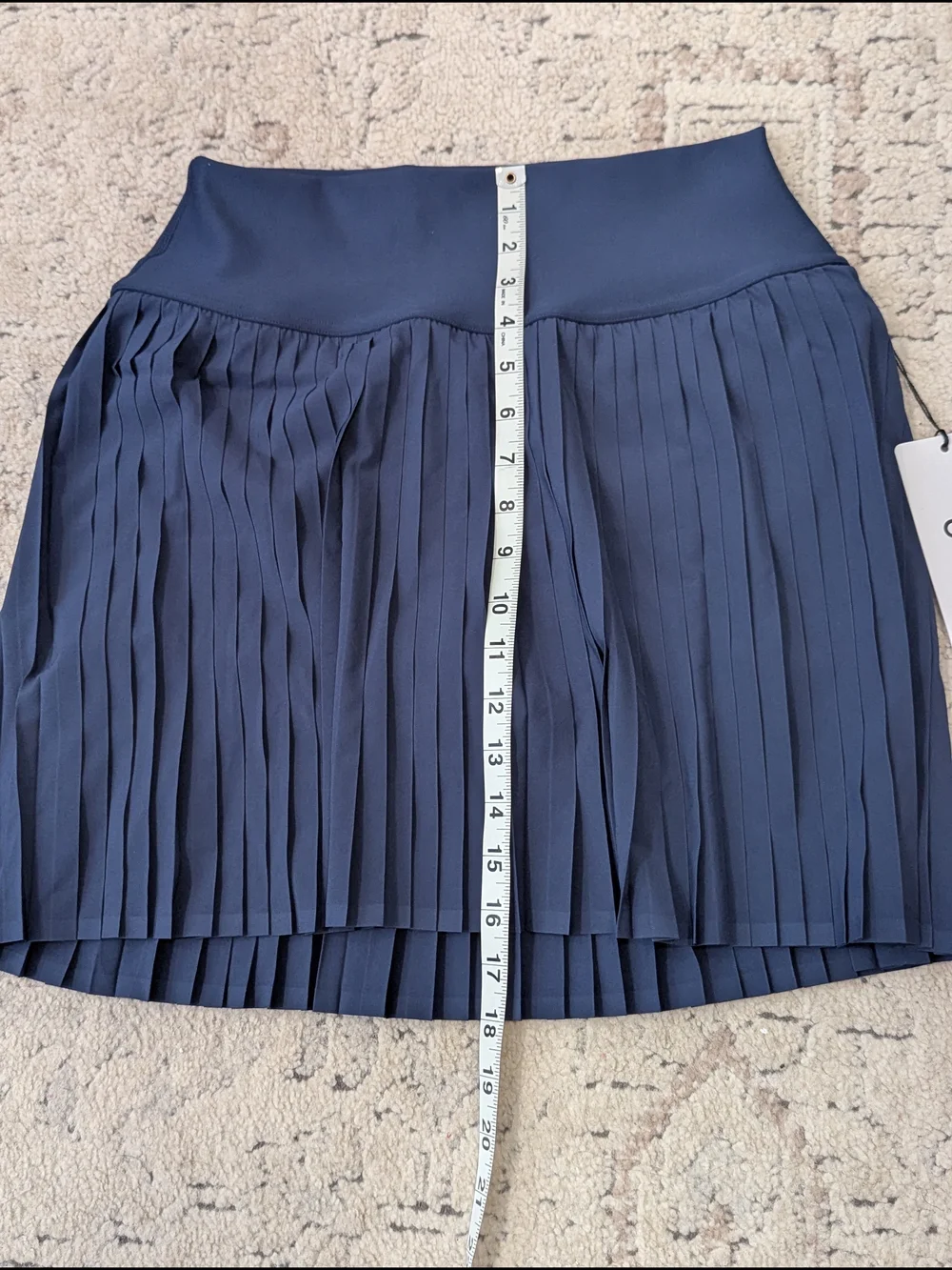 ALO Yoga Women's Grand Slam Tennis Pleated Mini Skirt Large NWT Preppy Chic